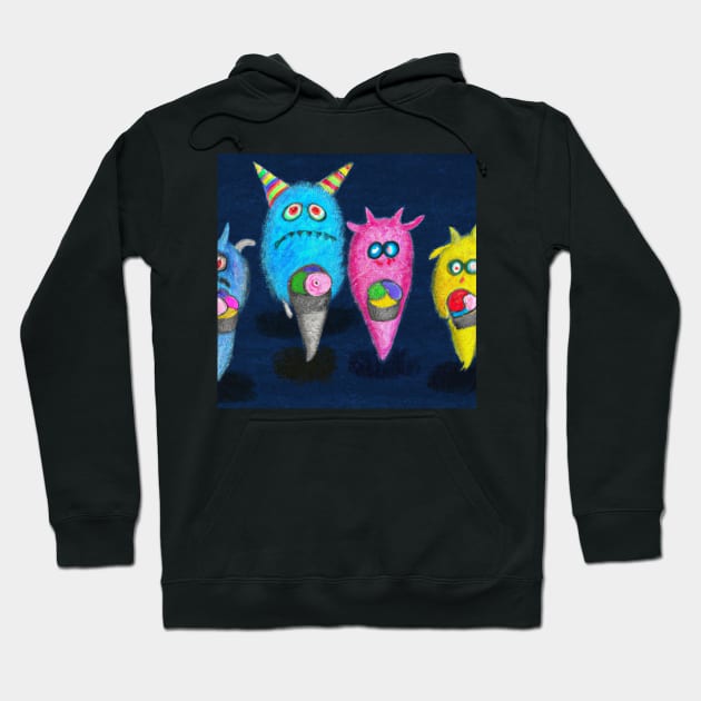 I Scream Hoodie by DadOfMo Designs